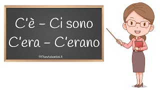 C’è  C’era  Ci Sono  C’erano Svolgiamo gli Esercizi [upl. by Ynamad183]