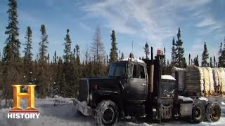 Ice Road Truckers Art Lends Joey a Hand S9 E8  History [upl. by Swaine]