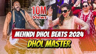 12 Dhool Beats  Mehndi Dance Dhool Beats 2018 Pakistani Dhol Master Waseem [upl. by Orpheus]