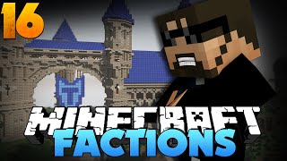 Minecraft Factions 16  CASTLE BATTLE OF THE FACTIONS [upl. by Auoh]