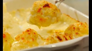 Easy Cauliflower Cheese Recipe [upl. by Elletsyrc]