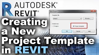 How to Create a Project Template in Revit Tutorial [upl. by Eesdnil]