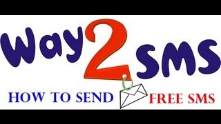 How ToCreate Account and Send Free SMS From Way2smscom [upl. by Wavell721]