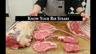 Know Your Rib Steaks Breaking Down the Cuts from the Beef Rib section [upl. by Vivle704]