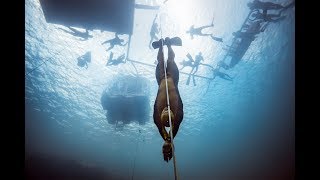 VB2018 Alexey Molchanovs World Record Dive to 130m [upl. by Graeme]