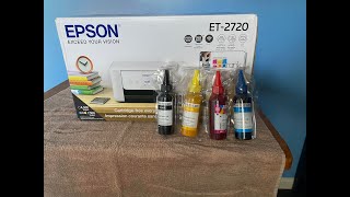 Epson ET2720 SUBLIMATION PRINTER EASY SETUP using Printers Jack ink [upl. by Anika]