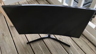 Samsung Curved Monitor 27inch CF396 [upl. by Zilla]