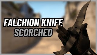 ★ Falchion Knife Scorched  CSGO Knife Showcase [upl. by Gemoets]