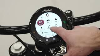 4 Inch Touchscreen Powered By Ride Command Overview  Indian Motorcycle [upl. by Aurelea617]