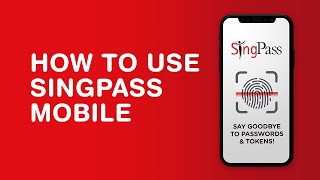 Using the SingPass Mobile app to log in within seconds [upl. by Donatelli]