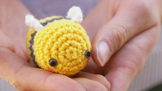 Tutoriel Amigurumi Abeille  super easy fr [upl. by Yriek]