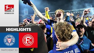 First Time In History Kiel Goes Bundesliga  Holstein Kiel  Fortuna Düsseldorf 11  Highlights [upl. by Sherry]