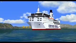 VENTOURIS FERRIES RIGEL 2 WORK IN PROGRESS PERAMA video ilfrost777 [upl. by Harriet]