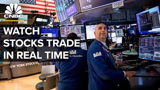 Watch stocks trade in real time after Dows third worstday ever– 3172020 [upl. by Iraam593]