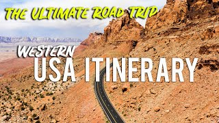 THE ULTIMATE WESTERN USA ROAD TRIP ITINERARY [upl. by Takashi]