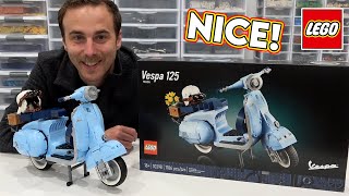 LEGO VESPA 125 Build amp Review [upl. by Yren]