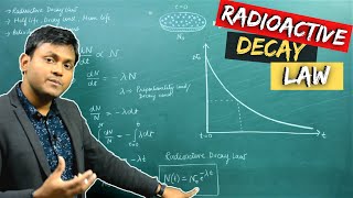 What is Radioactive Decay Half Life  Decay Constant  Activity  Problems Solving [upl. by Ihab841]