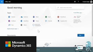 Get Started with Microsoft Dynamics 365 Business Central [upl. by Lynden]