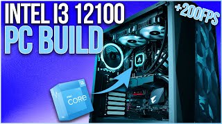 New i3 12100 BUDGET Gaming PC Build in 2023 [upl. by Guyon]