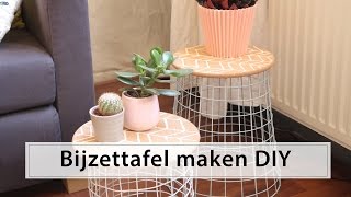 Bijzettafel maken DIY  Furnlovers [upl. by Legim257]