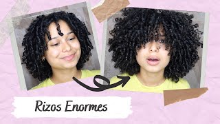 10 Tips para RIZOS con más VOLUMEN sin frizz  ¡ Cabello enorme  🌴 [upl. by Geminian]