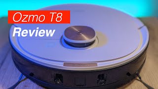 ECOVACS DEEBOT OZMO T8 REVIEW the cleaner you didnt know you needed [upl. by Nauqed]