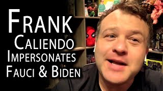 Frank Caliendo Impersonates Dr Fauci amp Biden [upl. by Yanahc]