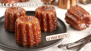 La VRAIE RECETTE des CANNELÉS Bordelais  Recette facile [upl. by Valle]