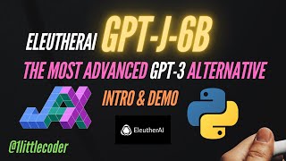 GPTJ6B  Most advanced GPT3 Alternative for AI Text Generation  Intro amp Demo [upl. by Adnilim934]