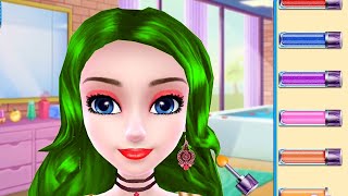 DIY Fashion Girl Game 3  Princess Makeover Dress Up and Makeup Gameplay [upl. by Mylander449]