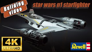 Full build Star Wars  The Mandalorian  N1 Starfighter Revell [upl. by Charlton]