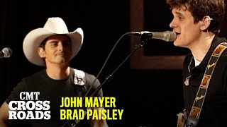 John Mayer amp Brad Paisley Perform Celebrity  CMT Crossroads [upl. by Ferdinand867]