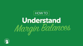 Understanding Margin Balances  Fidelity Investments [upl. by Ahseim]