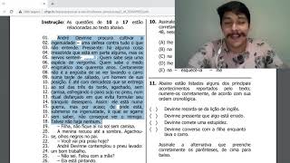 UFRGS Português  Compreensão Textual [upl. by Hotchkiss66]