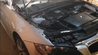 Oil change BMW 3 series 320i N43 e92 [upl. by Kellda]