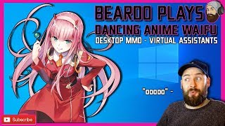 DANCING DESKTOP WAIFU  Desktop anime girls amp dancing virtual mascots  Desktop MMD Steam [upl. by Corene79]