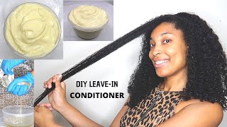 La Recette De Ma Crème Capillaire Pour La Pousse Des Cheveux  DIY [upl. by Htennek]