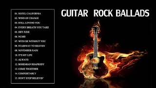 Relaxing Guitar Slow Rock 70s 80s  Best Of Guitar Slow Rock Instrumental 2019 [upl. by Trebo]