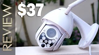 Testing The Cheapest Outdoor WiFi PTZ IP Camera I Could Find  Besder Security Camera Review [upl. by Neffets]