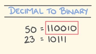 How to Convert Decimal to Binary [upl. by Akeryt]