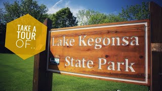 Wisconsin state park Lake Kegonsa tour HD [upl. by Nytsirhc]