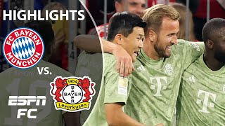 Bayern Munich vs Bayer Leverkusen  Bundesliga Highlights  ESPN FC [upl. by Fletcher]