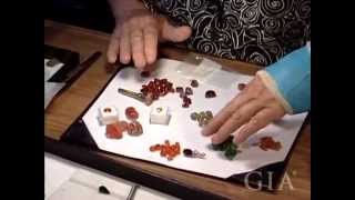 Cutting Garnet With Meg Berry by GIA [upl. by Benny]