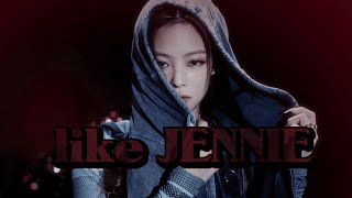 JENNIE  like JENNIE Official Lyric Video [upl. by Huxley]