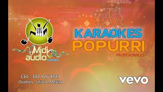 KARAOKE POPURRI DE CUMBIAS  LAS MAS PERRONAS 2021 [upl. by Moreen]