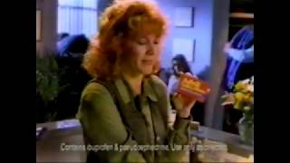 1997 Advil Cold amp Sinus Commercial [upl. by Belier]