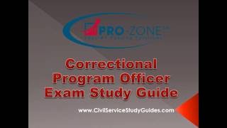 Correctional Program Officer Exam Study Guide [upl. by Lebazi]