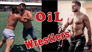 turkish OIL WRESTLERS  compilation [upl. by Kacy]