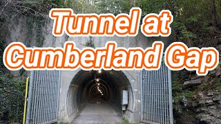 Walking to Cumberland Gap Tennessee Through the Old Railroad Tunnel [upl. by Ennail]