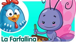 La Farfallina  Canzoni per bambini e bimbi piccoli [upl. by Hospers]